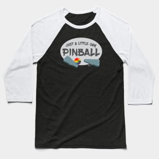 Little Gay Pinball Baseball T-Shirt